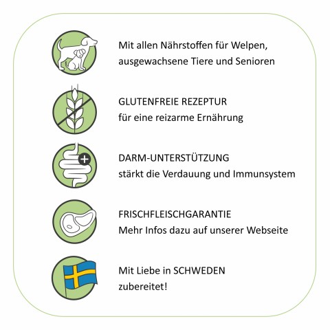 Dog Accessories Wet pet food Wrong Bunny (Falscher Hase) 200g 6 Piece -4- Anifit