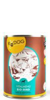 Hund Nassfutter RyDog Vitalmenü Bio-Rind 400g 6 Stück Anifit