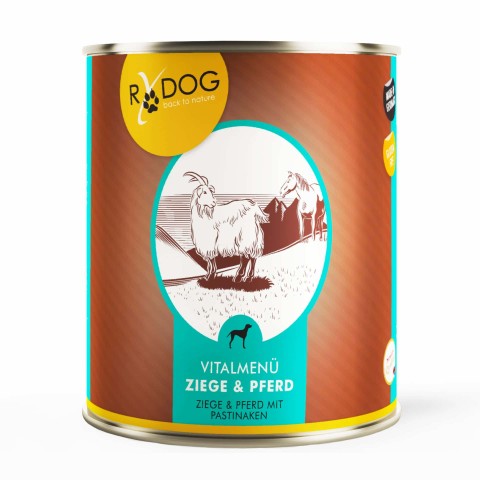 RyDog Ziege&Pferd 800g (6 Stück)